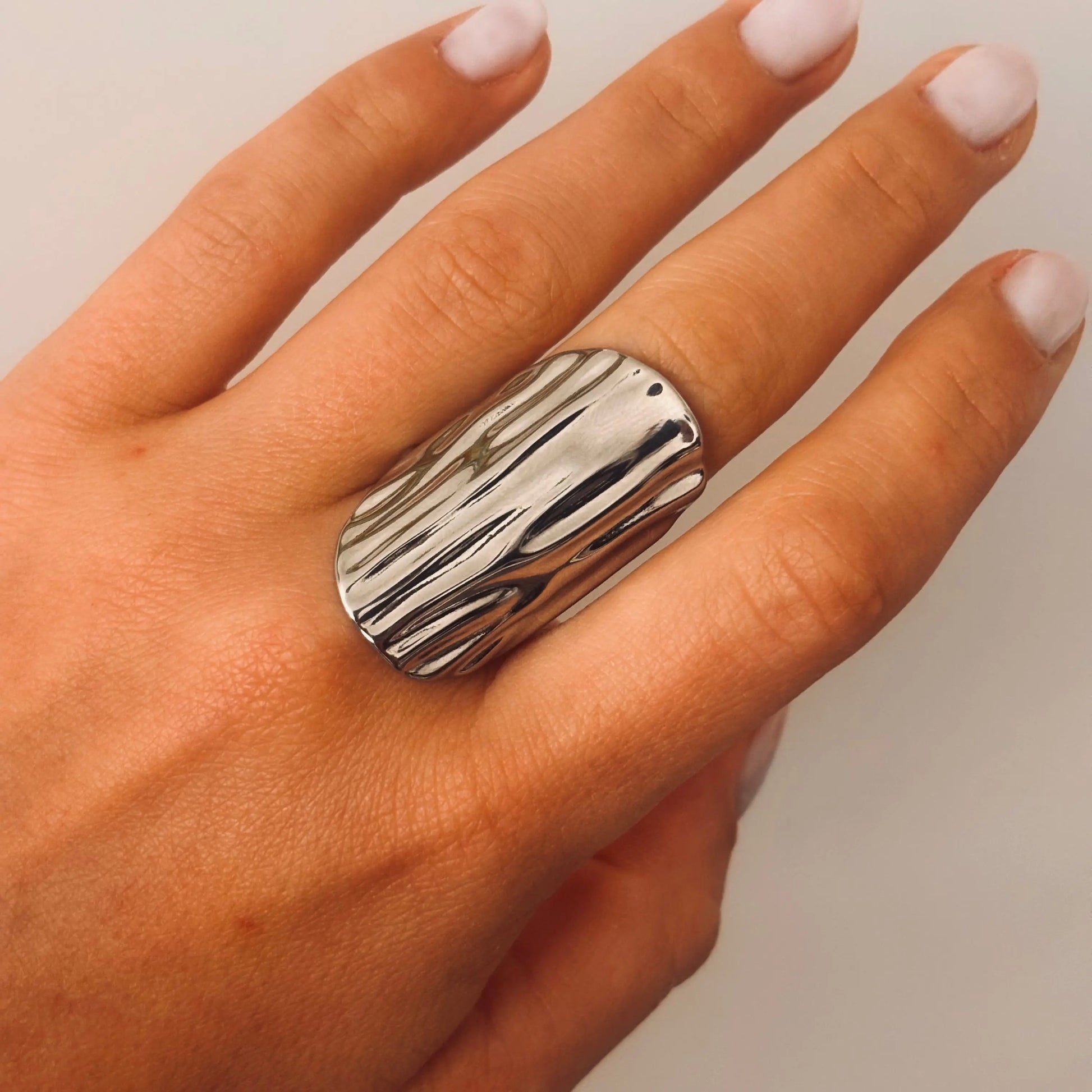 bague alba argent